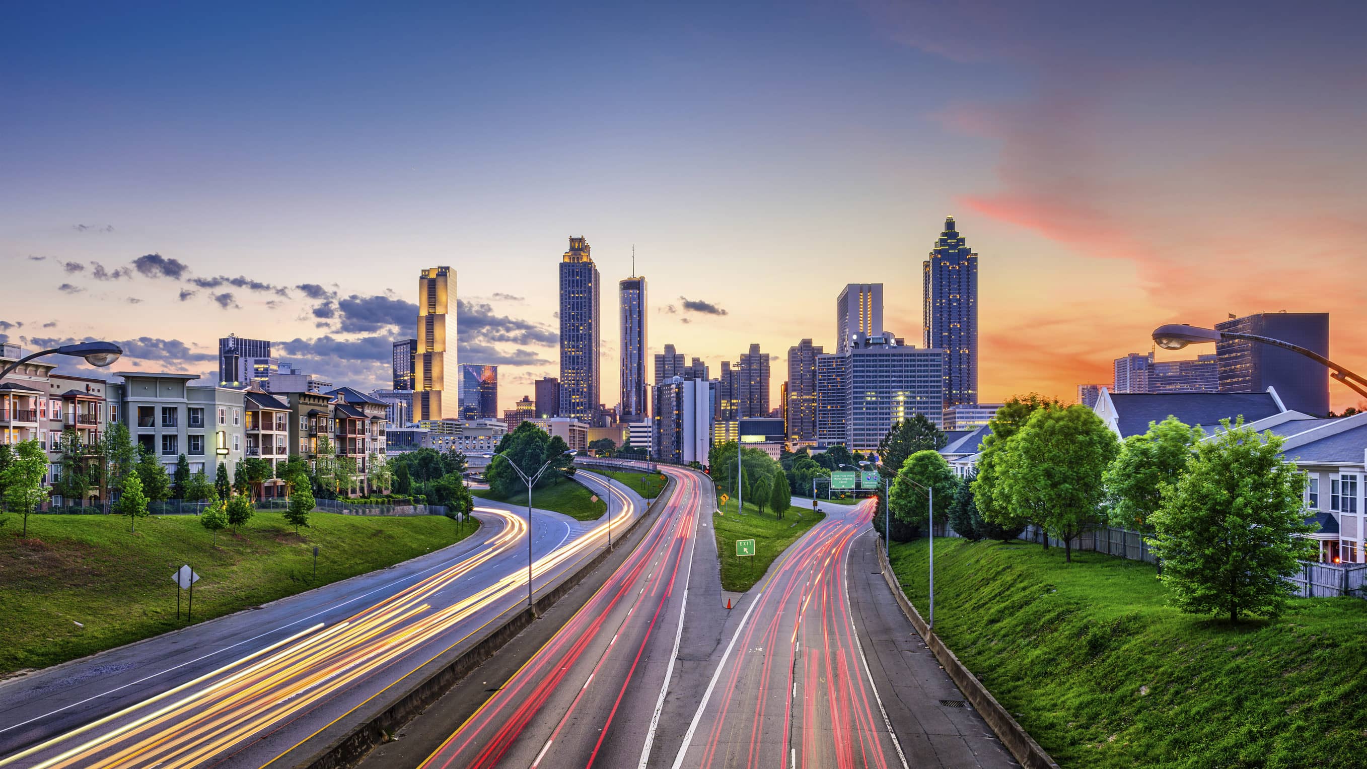 Downtown Atlanta Georgia Skyline - Skyline Seven Real Estate